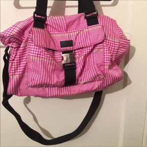 Ralph Lauren pink duffel bag